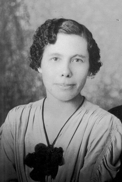 Maude [Black] Bates. Wedding photo.
